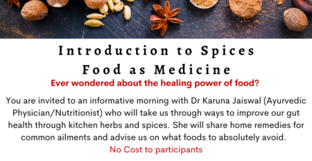 Introduction to Spices Food as Medicine